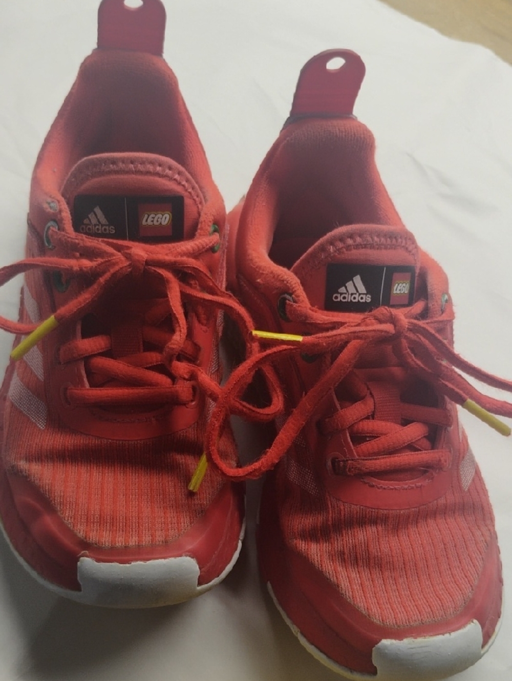 adidas Kids Red LEGO Athletic Sneakers